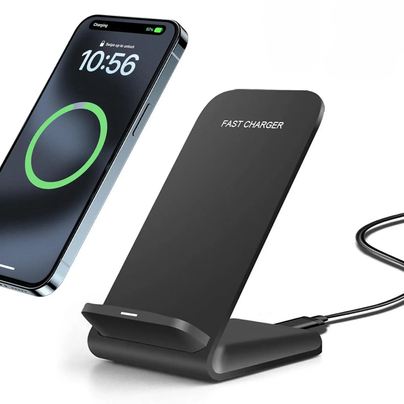 20W Fast Charger Wireless Charging Station Mobile Phone Charger Holder for Apple iPhone 17 16 15 14 13 12 11 X Samsung Huawei Xiaomi and ALL Wireless-Standard Smartphones summerwins