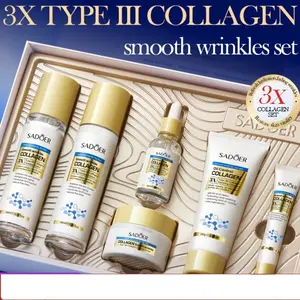Collagen Firming Skincare Set, Collagen Lift Kit, Nourishing, Moisturizing Brightening, Long-Lasting Hydration, Comfortable Radiant Skin