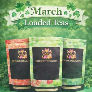 March 10 Pack Loaded Teas - 15 Calories Zero Sugar No MLM Portable Energy Boost Anytime Anywhere Beverage