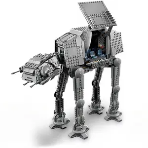 AT-AT Classic All Terrain Robot Walker, Mecha Model, Large Size Building Blocks Set, Movable Joints Design, Play & Display Gift for Boys Girls 10+