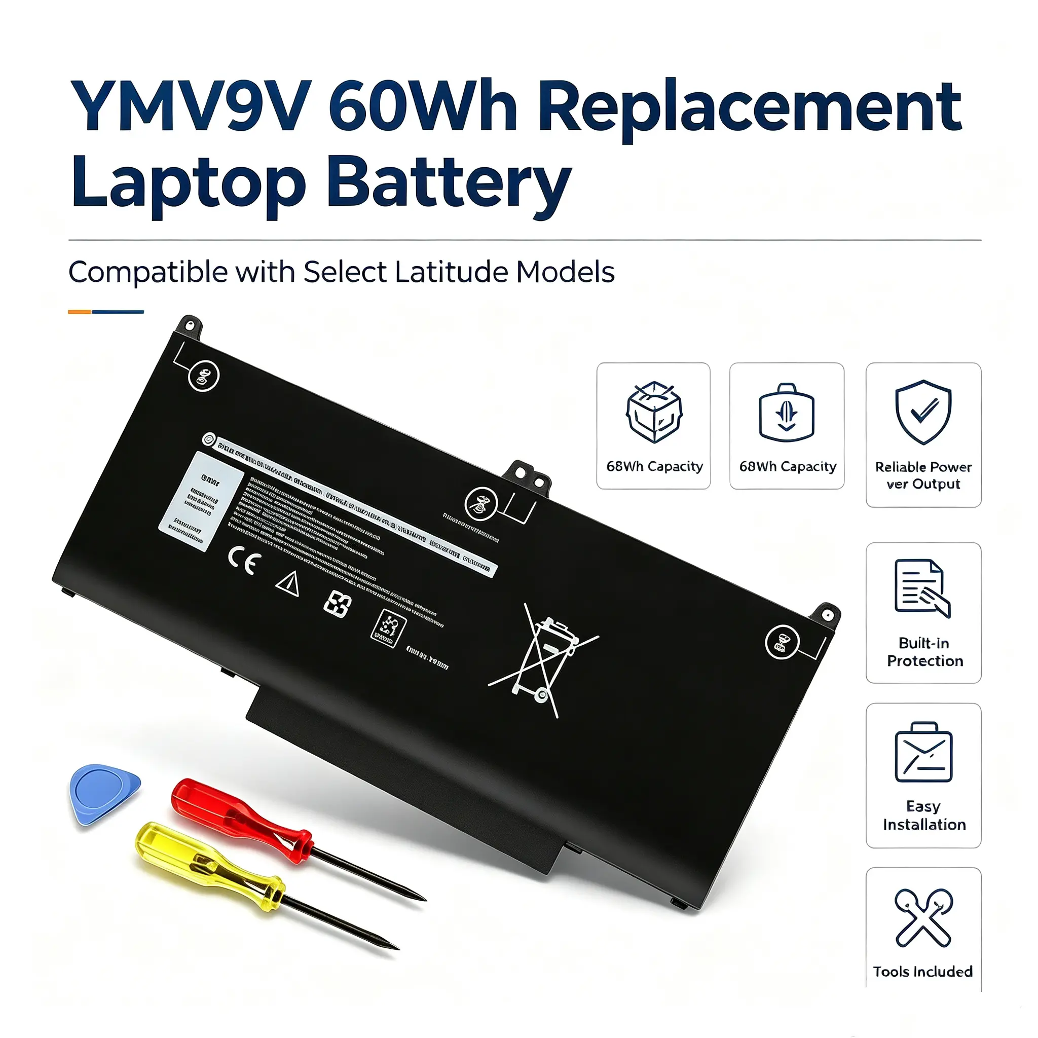 MXV9V battery cell phone,Dell Latitude 5300 battery cell phone,MXV9V 60Wh battery cell phone,Dell 7300 2-in-1 black battery cell phone,MXV9V 5VC2M replacement cell phone,Dell Latitude 7400 battery cell phone,MXV9V li-ion battery cell phone