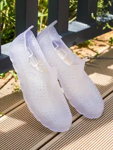 Transparent Hiking Shoes for Adults, Beach Drainage Sandals, Comfortable Hollow Out Design, Ideal for Outdoor Activities, Water Aqua Shoes