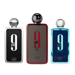 Afnan 9PM Rebel, 9PM & 9AM Dive Eau de Parfum Bundle for Men – 3.4 oz Each | Long-Lasting Fragrance Trio with Pure Musk & Premium Scents