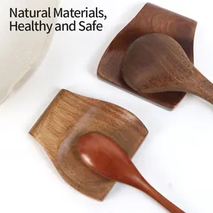 Kitchen Spoon Holder, Wooden, Keep Countertop Clean, Cultural Table Decor, Space Saving Solution, Cooking Essential, Must-Have Kitchen Accessory, Kitchenware