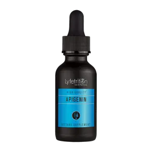 LYFETRITION Pure Apigenin Supplement 70mg 4 Oz Liquid 220 Servings Non-GMO High Bioavailability Quick Absorption Quality Potent Ingredients Made in USA