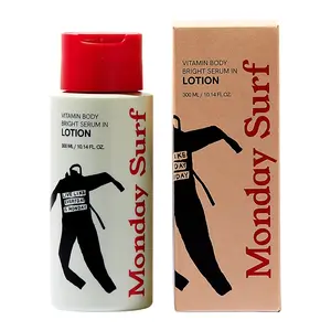 Vitamin Body Lotion-Vanilla Woods Scent, Glow Skin, Korean Body Lotion, 24-Hour Moisture Skin Care, Niacinamide, Vitamin C, Vegan, for Women & Men 10.14 Fl Oz