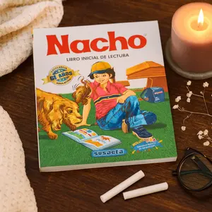 Nacho Libro Inicial De Lectura Estados Unidos - Libro Nacho - Learn Spanish for Kids - Libros en Español para Niños de 5-8 años - Spanish Learning for kids - Spanish Books for Kids - Spanish Workbook for beginners Perfect Paperback