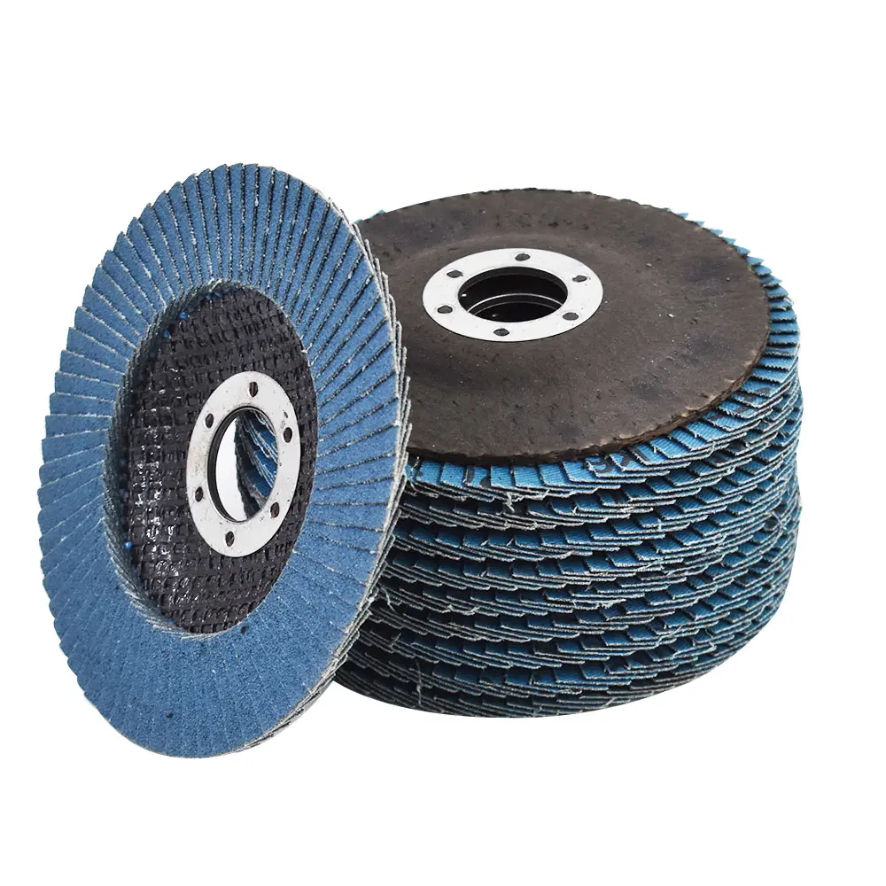 Premium Zirconia Abrasive Flap Disc Set, 4.5in x 7/8in, 40/80 Multi-Grit Sanding Paper, Type T29, High-Speed Cut Rotary Discs, 10/50 Multiple Packs for Sanding Grinding (TikTok Shop Black Friday), Abrasive Disc Set