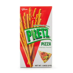 Glico Pretz Pizza 31 g - Delicious Crispy Snack with a Pizza Flavor