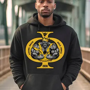 Alpha Phi Alpha Hoodie. Alpha 1906 Fraternity Hoodie. Ice Cold Brothas, The Oldest & The Coldest, Men of Distinction.