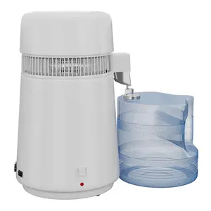 [FLASH SALE] Garvee Water Distillers for Home Countertop, 1 gal Stainless Steel Distilled Water Machine, Glass Container, 750W, Desktop Purifier