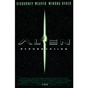 ALIEN: RESURRECTION 27X40 D/S Original Movie Poster One Sheet Sigourney Weaver