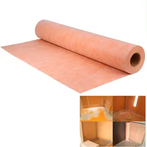 Professional  Membrane for Shower,- 3.3 FT x 98.5 FT Roll (323 Sq Ft), 23.6 Mil Thick, Superior Waterproofing Solution for Bathroom, Kitchen,Saunas and Wet Areas