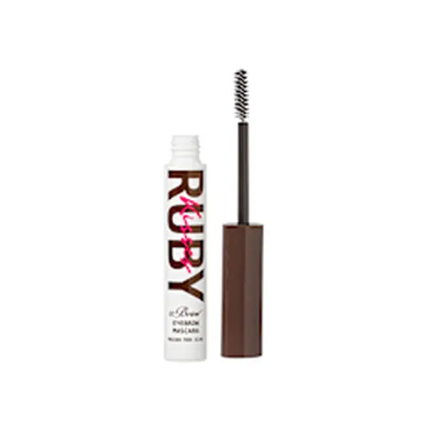 Ruby Kisses Go Brow Eyebrow Mascara, a Taming and Tinting Cosmetic for Voluminous, Full-Looking Brows with a Conical Brush, Full Brows