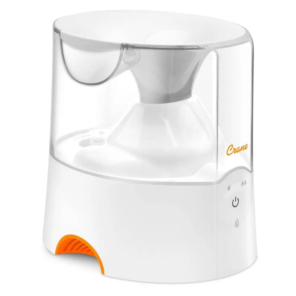 Crane Warm Mist Humidifier with Soothing Steam Treatment - 0.5gal Crane Warm Mist Humidifier with Soothing Steam Treatment - 0.5gal