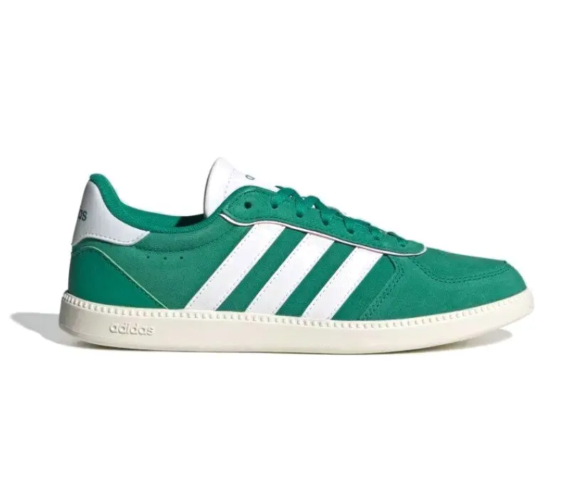 Adidas Breaknet Sleek Women's Green Futsal Shoe, Casual Sports Sneaker for Walking