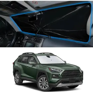 Windshield Sun Shade Umbrella Front Window Sunshade Fit for Toyota RAV4 RAV-4 2019-2026 Accessories Auto Interior Sun Visor Heat Protection