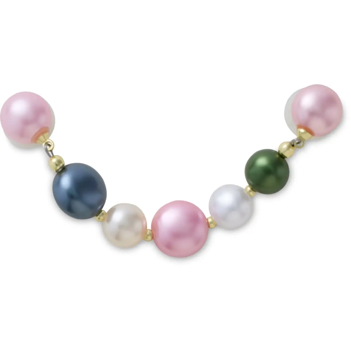 Multi Colored Pearl Chain