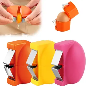 2026 New Egg Shell Opener, Stainless Steel Egg Cracker Tool, Multifunctional Eggs Separator for Raw and Hard Boiled Eggs Peeler Shell Remover, Kitchen Gadget, Utensils