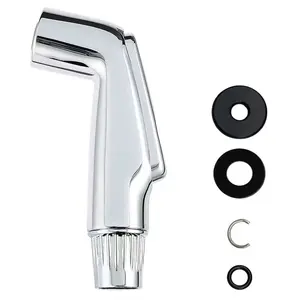 Universal Kitchen Faucet Sprayer Head Replacement Easy Install Pull Down Sink Sprayer Nozzle with Splash Proof Design