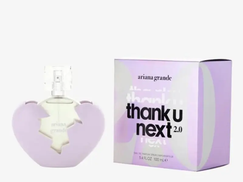 Thank U Next 2.0 by Ariana Grande Eau de Parfum EDP Spray for Women 3.4 oz / 100 mL
