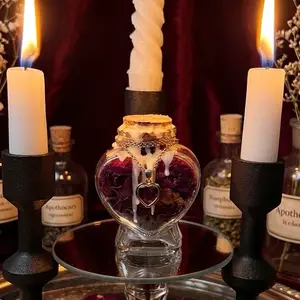 Intention Spell Jar (Heart Shaped)