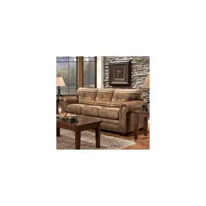 Sofa Set  4 Piece Leatherette Living Room Furniture with Cushions