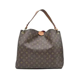 Pre-owned Louis Vuitton canvas Shoulder Bags AUCTION $2120 Monogram Graceful MM Pivoine