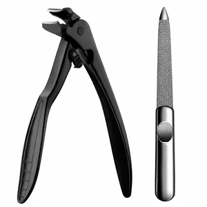 Stainless Steel Toenail Clippers for Adults, Long-Handled Curved Head with Catcher, Ultra-Sharp Heavy-Duty for Thick Nails, Ergonomic Unisex Multi-Pack Tool, 18-Month Replacement Warranty