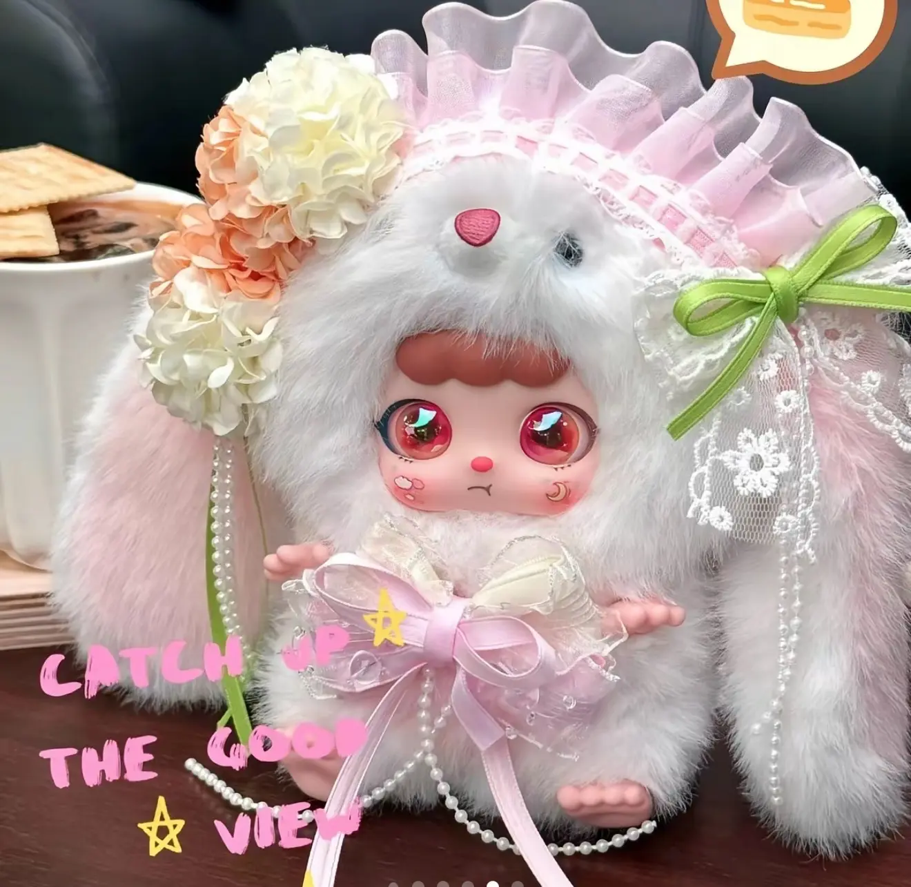 B16-KEBIDOU-TINY NAIFU SERIES BUNNY Series Blind Boxes Soft Plush Collectibles
