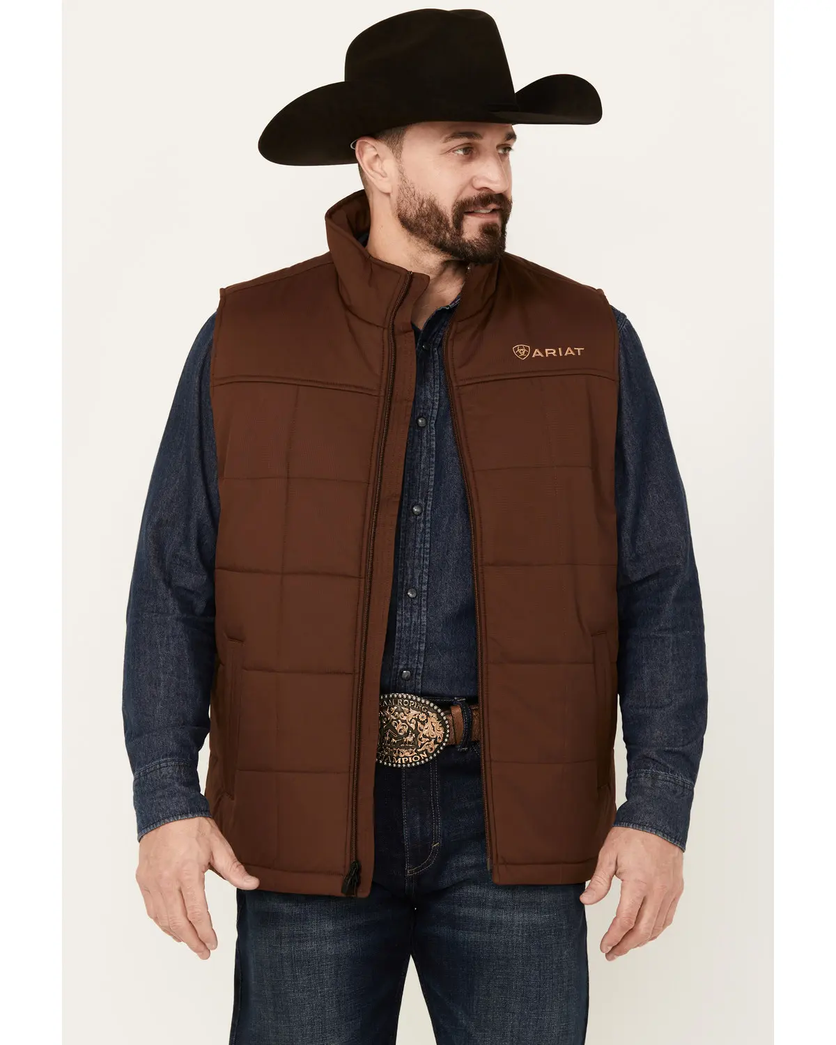 Ariat Men's Men'S Crius Solid Insulated Concealed Carry Vest - 10052814