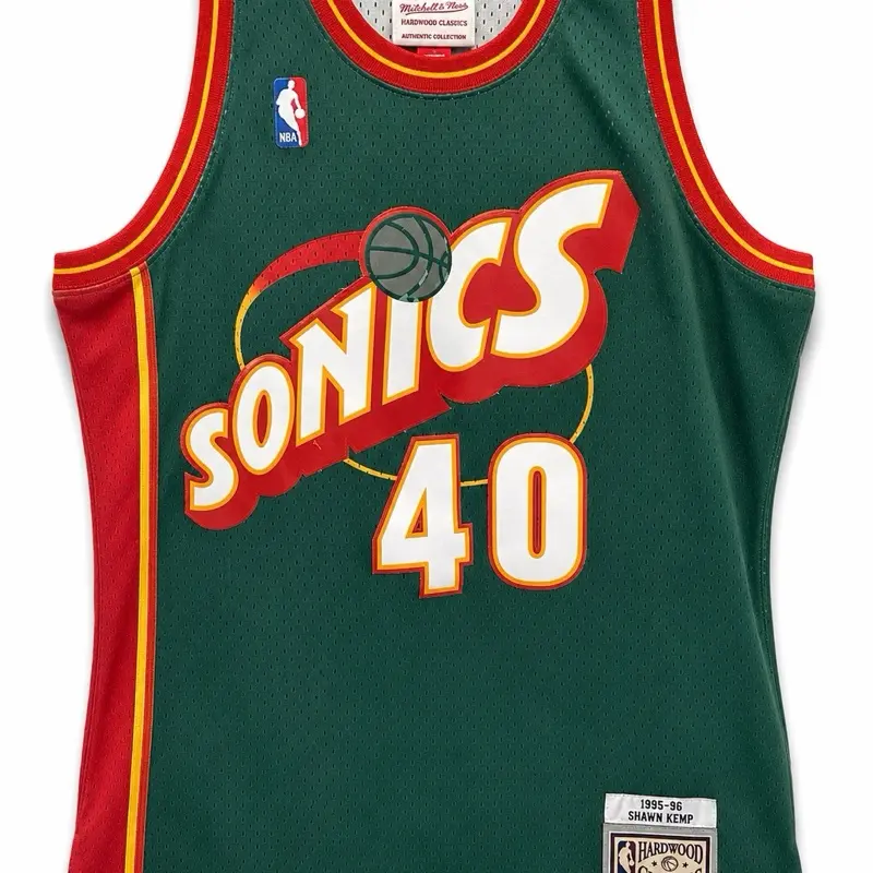 Vintage Seattle SuperSonics Shawn Kemp jersey