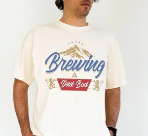 Comfort Colors® Comfort Color Brewing A Dad Bod T-shirt, Pregnancy Announcement Tee, Baby Reveal Shirt, Expecting Dad Sweatshirt, Father's Day Gift