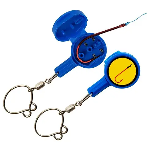 Fishing Knot Tying Tool, Portable Tie Fishing Knots Tool, 2 Counts/set Fishing Accessories for Beginner Anglers, Flyfishing, Solocamping, Picnic Aesthetic, Fishing Tool Kit, Fishing Gear Set