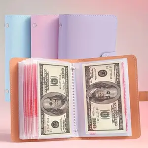 Large Capacity Cash Wallet, Money Saving Organizer, Budget Planning Book, Savings Envelope, Home Cash Organizer, Bill Storage Planner, Savings Challenge Planner, Finance Checklist Organizer