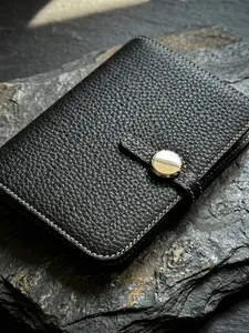 Travel Passport Holder, Genuine Leather Document Organizer, Women's Wallet, Card Case, Casual Style, All Seasons