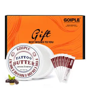 【Tattoo Kit Gift Box】Tattoo Aftercare 2.6oz Cream for Before, During, and After Tattoo Process - Scar Repair, Gel, and Protective Balm for New & Older Tattoos Liptattoo
