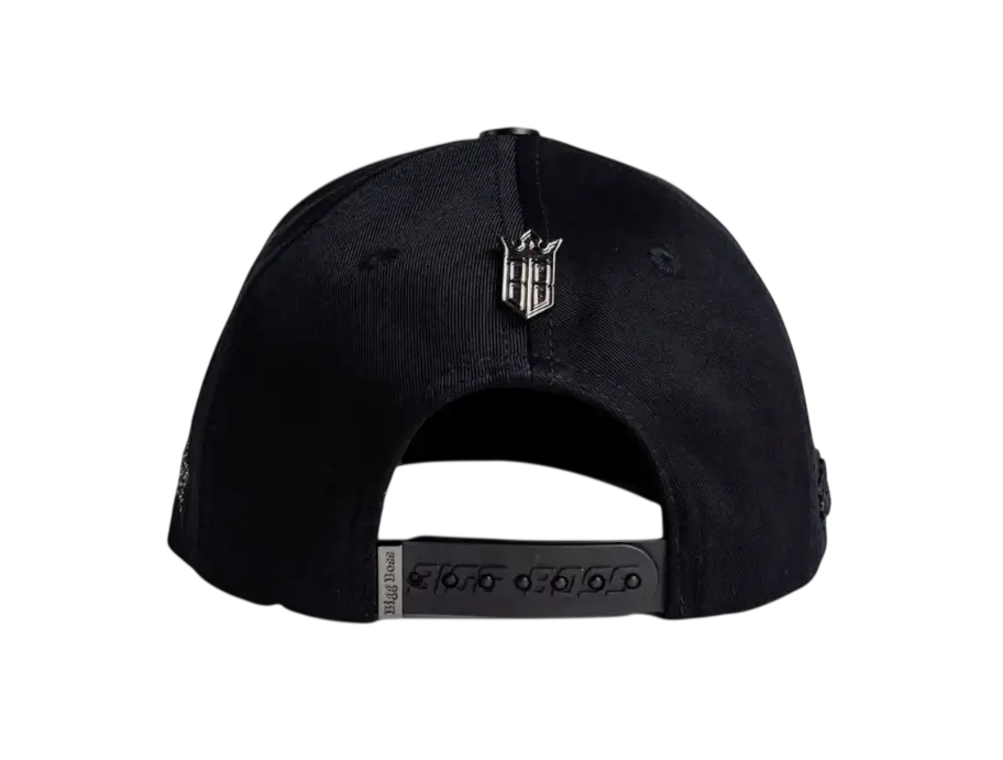 BIGG BOSS KIDS AMR BLACK SNAPBACK HAT BBKAMIRYCRYS BLK