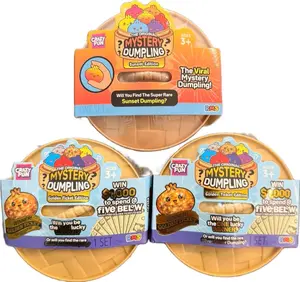 The Original Mystery Dumpling Golden Ticket Edition Viral Mystery Squishy Bun Sunset Five Below