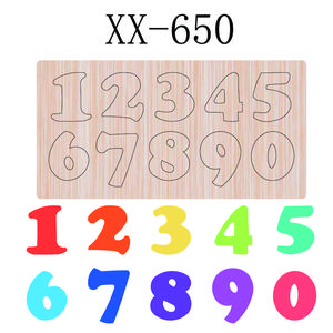 Number & Shape Pattern Stamping Die, 1 Count Reusable Cutting Die, DIY Scrapbooking & Stamping Die, Scrapbooking & Stamping Supplies