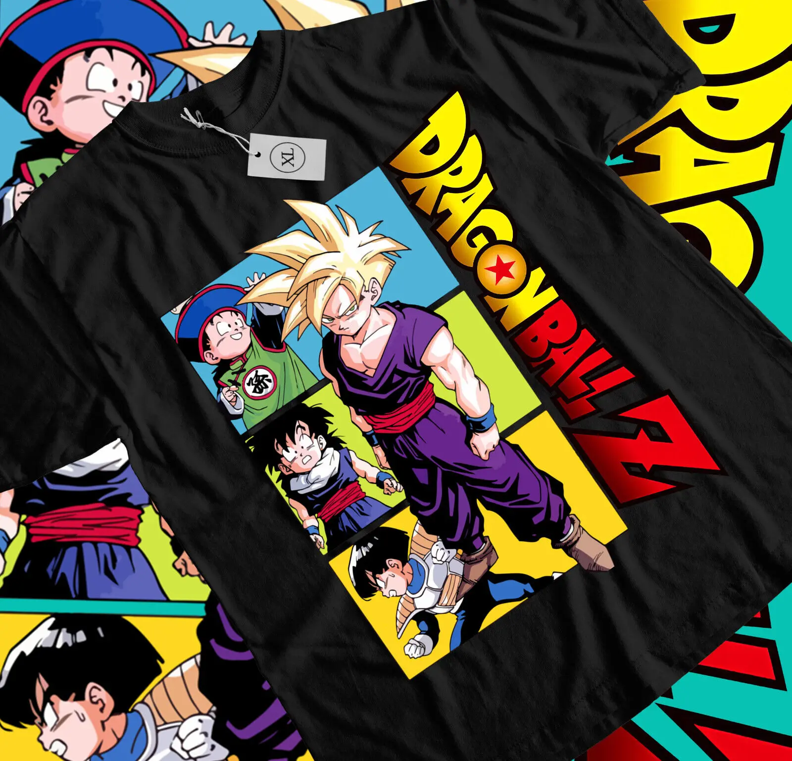 Dragon Ball Z TShirt Gohan super saiyan  shirt Anime Gift Shirt