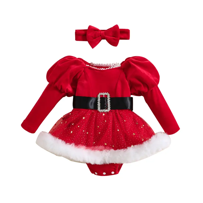 strapless open back dress Ruby Princess Rosette Sleeve Red Lace Dress – Mia Belle Girls