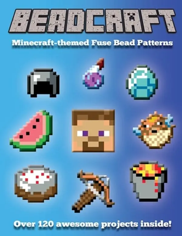 Beadcraft: Minecraft-themed Fuse Bead Patterns -- Beadcraft Books, Paperback