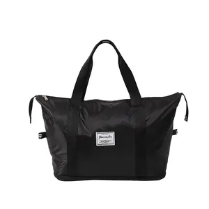 Expandable Travel Duffle Bag - Large Capacity Personal Item Luggage with Wet-Dry Separation, Expandable Travel Set for Weekend Getaways, Business Trips