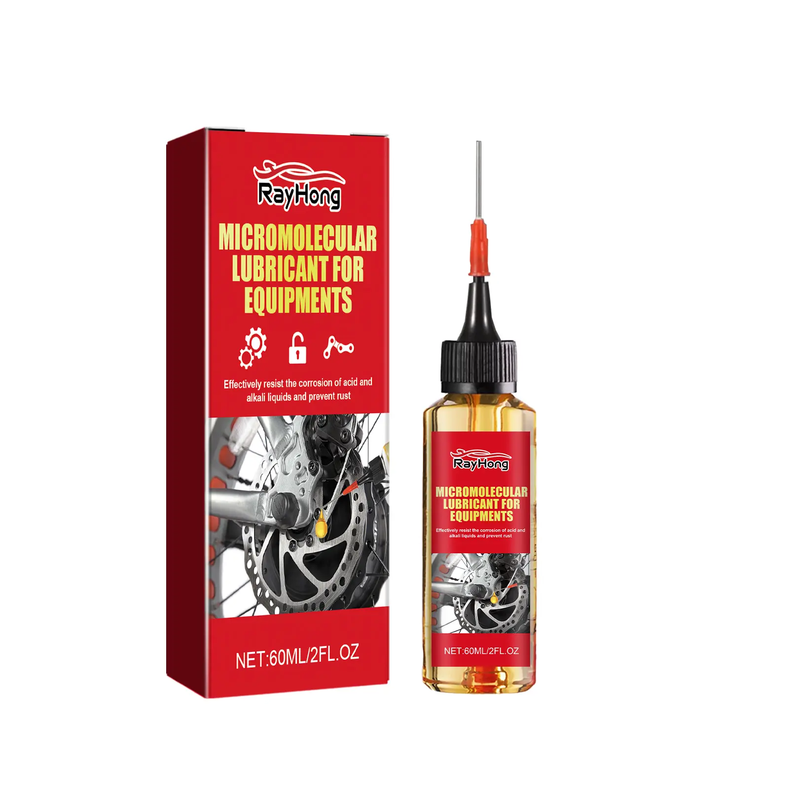 Rayhong Micromolecular Multi-Purpose Maintenance Spray - Anti-Rust, Anti-Corrosion & Dust Protection for Auto Parts & Equipment