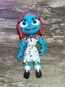 3d Printed Flexi Sally (3D Printed, Articulating, Decor)
