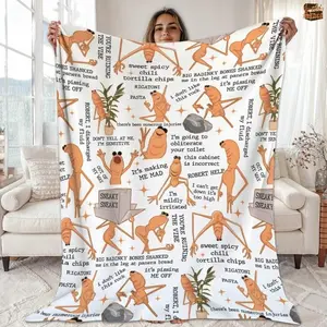 Marcus The Worm Flannel Blanket This Super Soft Flannel Blanket is The Perfect Gift for Christmas and lovers Soft Warm Cozy Throw for Bed Sofa Nap Travel,soft flannel blanket