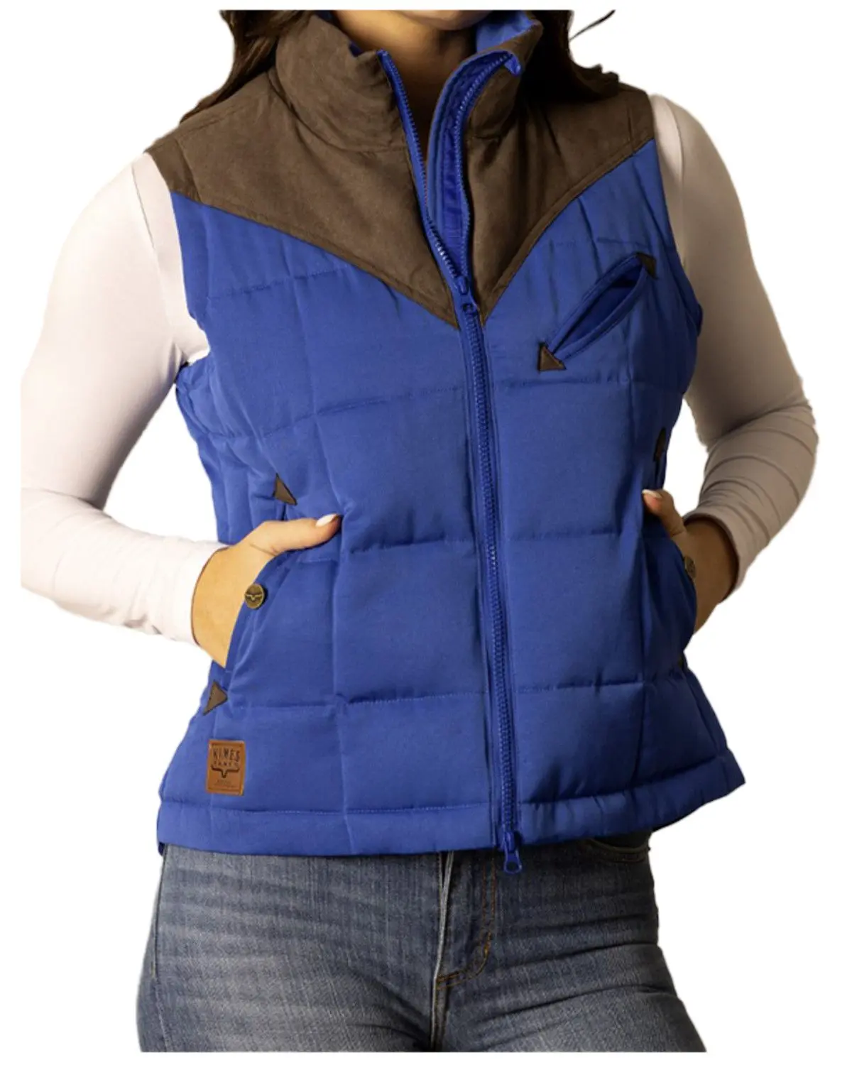 Kimes Ranch Women's Women'S Lenora Zip-Up Puffer Vest - Wve0000005-Bl001