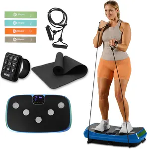 Lifepro Rumblex 4D Vibration Plate Exercise Machine with Triple Motor Oscillation, Linear, and Pulsation – Advanced 4D Vibration Technology for Whole Body Fitness and Recovery at Home