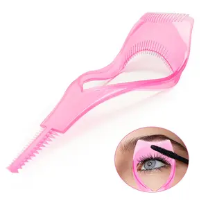 1-piece mascara protector, eyelash application tool, beginner's eyeliner application assistant - 3-in-one upper/lower mascara protector, application shield, eyelash care separator tool